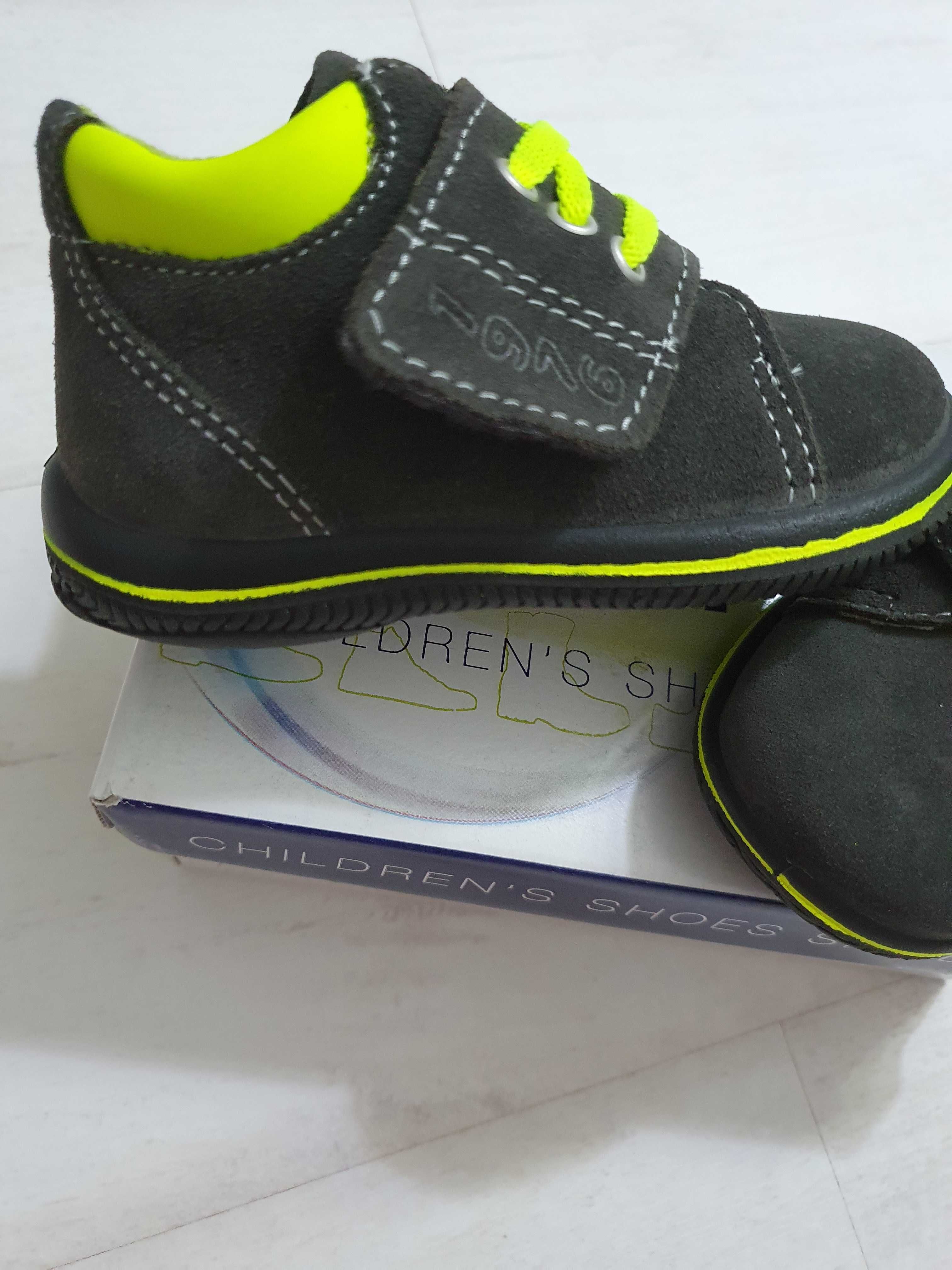 Primigi,pantofi sport piele intoarsa,marimea 21,noi