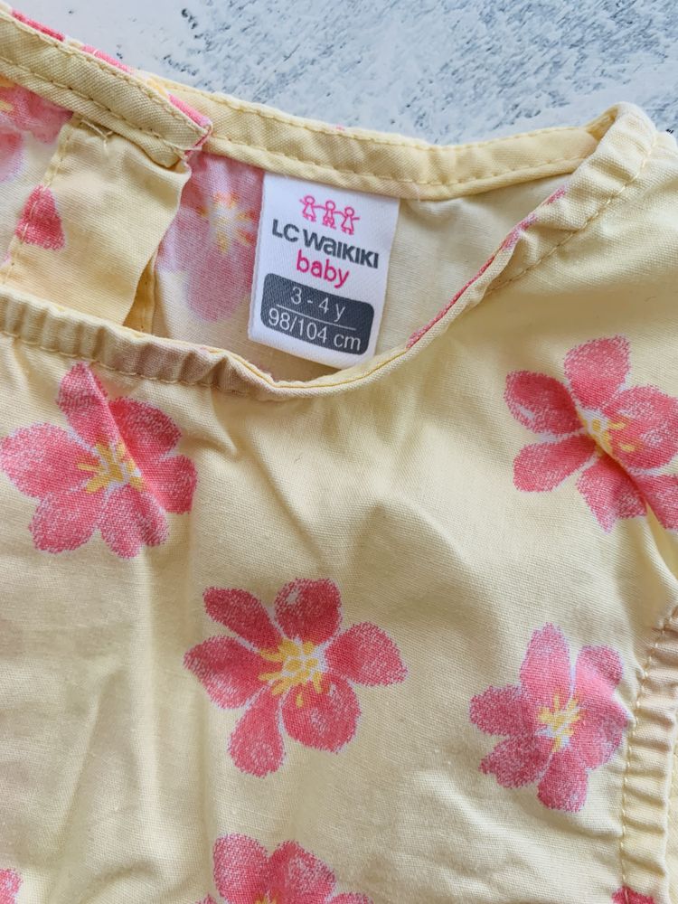Лятна рокля LC Waikiki baby 3-4 годинки