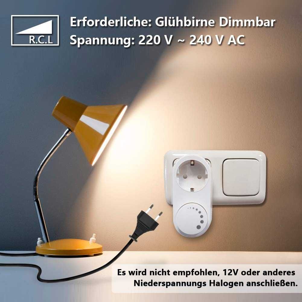 Priza universala ZigTiger,dimmer control rotativ LED/Halogen reglabile