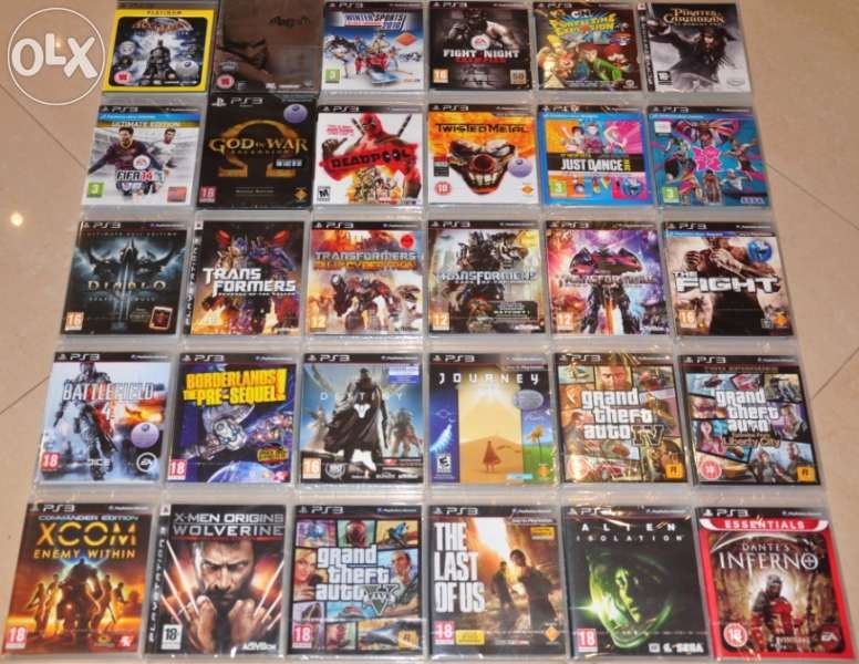 ps3,Списък 1,gta,fifa,duty,spiderman,batman,lego,dragon,dance,пс3