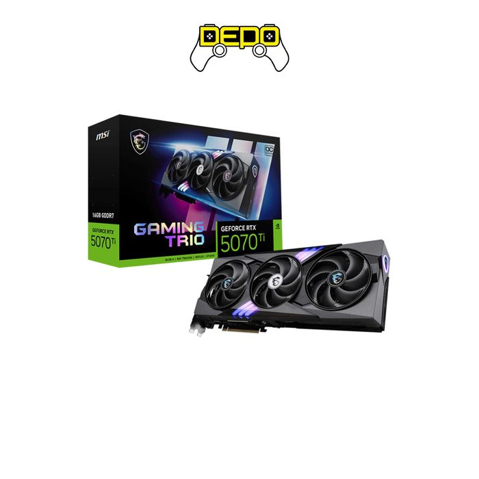Видеокарта от MSI - RTX 5070 Ti 16GB GAMING TRIO OC