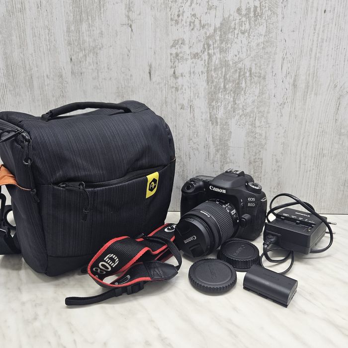 Kit Foto Body Canon EOS 80D + EF-S 18/55mm Zeus Amanet Vitan 2903