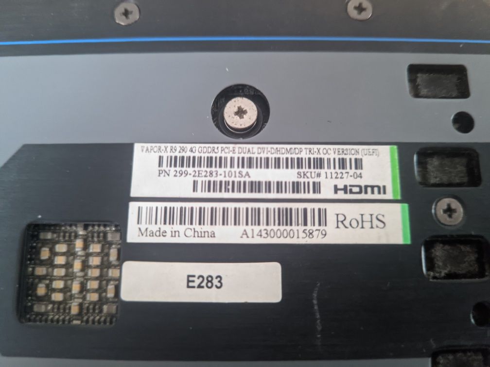 AMD R9 290x Shappire OC