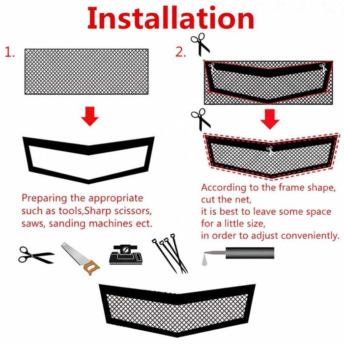 Мрежа За Брони За Въздуховоди Пластмаса И Алуминиева