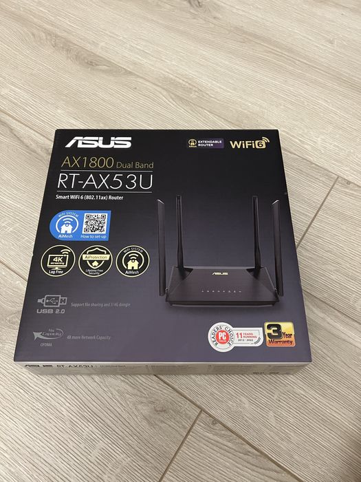 Wi-Fi роутер ASUS RT-AX53U