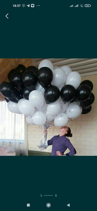 Гелвией чистий Шар воздушные шары Оформление Афармления Шаров