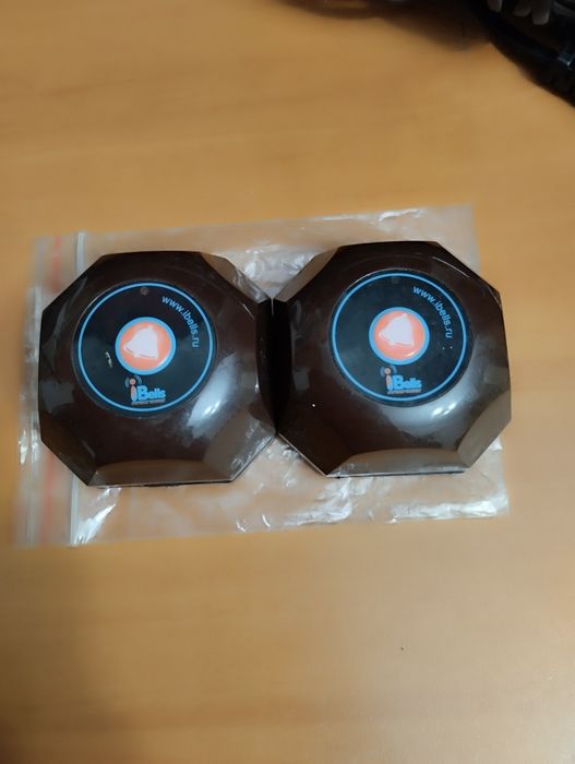 Кнопки вызова официанта, б/у -2 штуки-2000 тг за обе