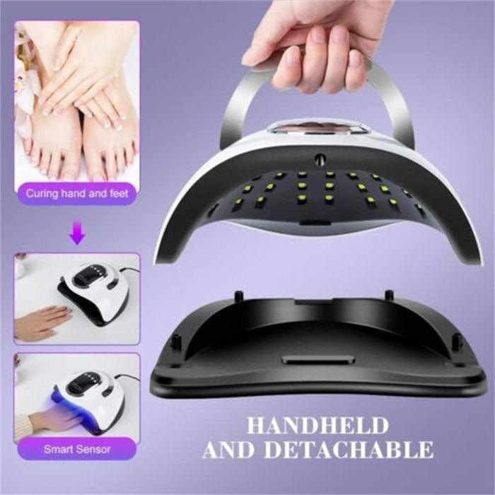 Професионална UV/LED лампа за маникюр, Sun X11 Max, 280W с 66 LED диод