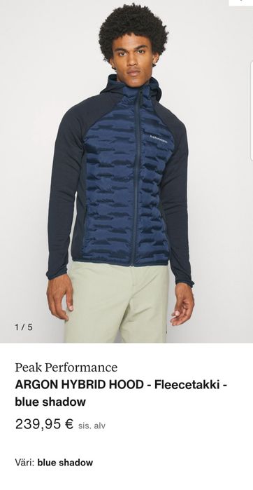 Geaca Peak Performance Stretch Argon Hybrid Navy, mărimea M (men)