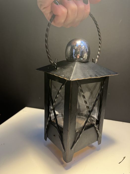 Felinar muzical din fier forjat