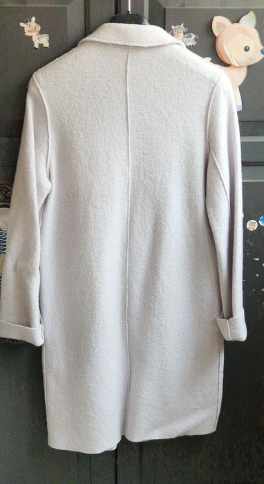 Palton lână Mango S