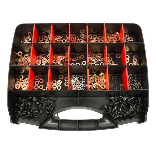 Комплект медни шайби за инжектори 551 части kroftools