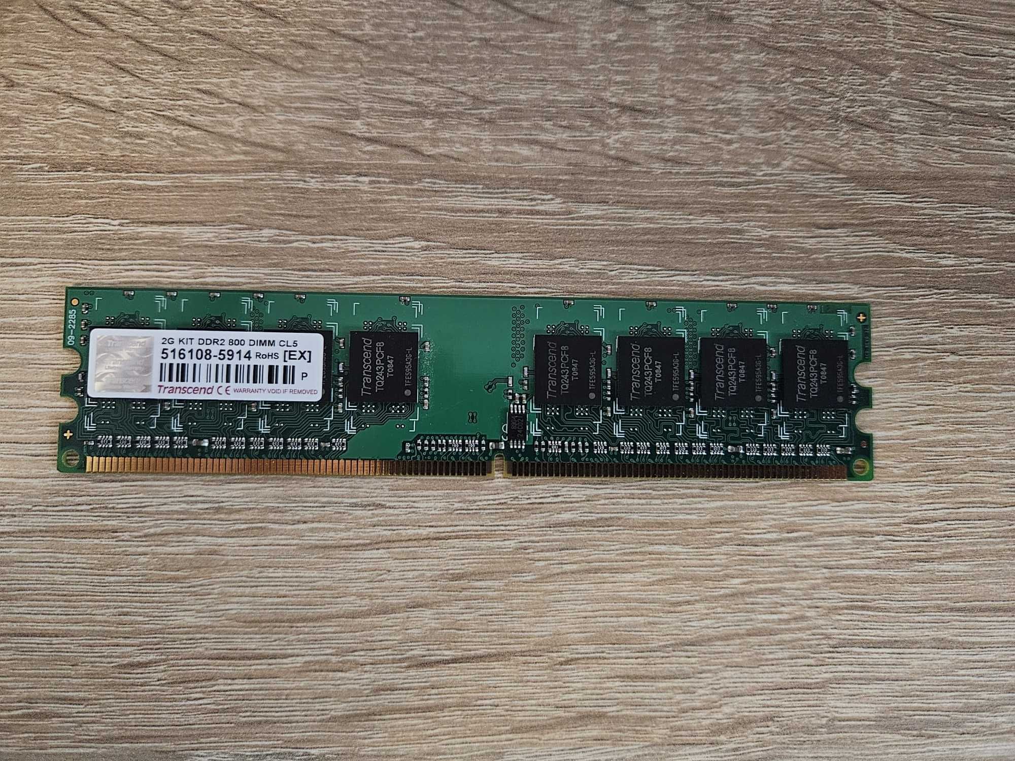 RAM DDR2 2GB respectiv 1GB