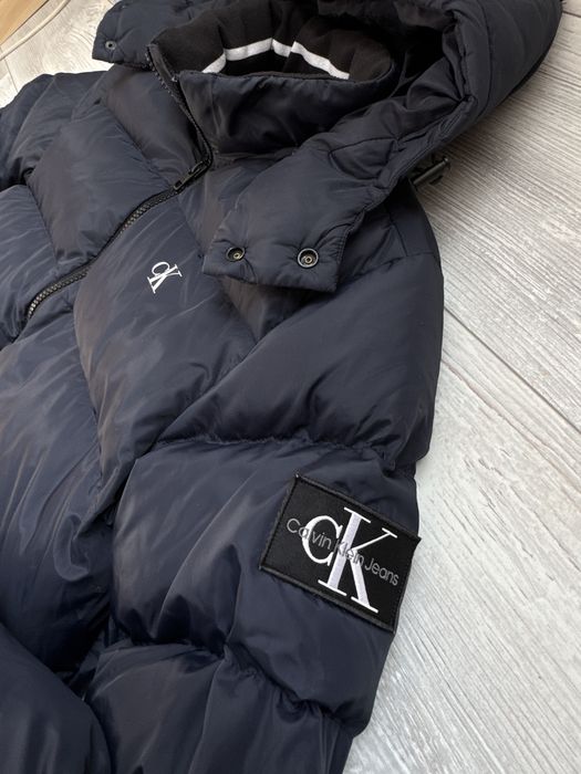 Мъжко! Чисто ново оригинално пухено яке Calvin Klein ESSENTIALS DOWN