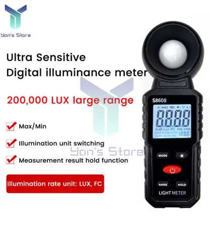 Luminometru digital, Masurator Lumina - ULTIMUL PRODUS!!!