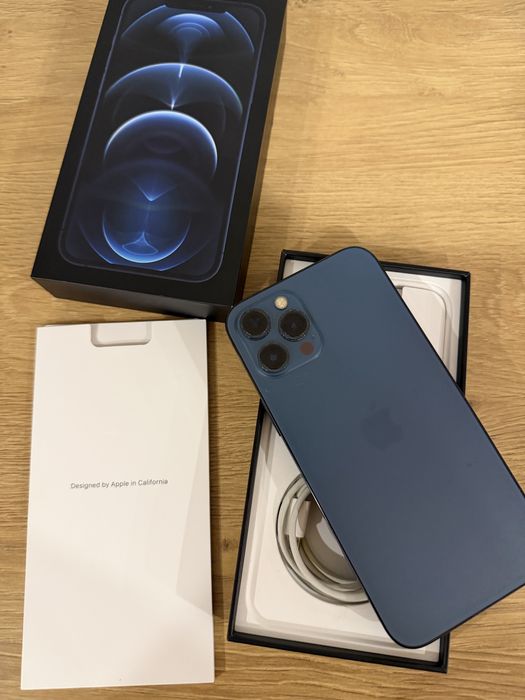 Iphone 12 pro max albastru 256gb