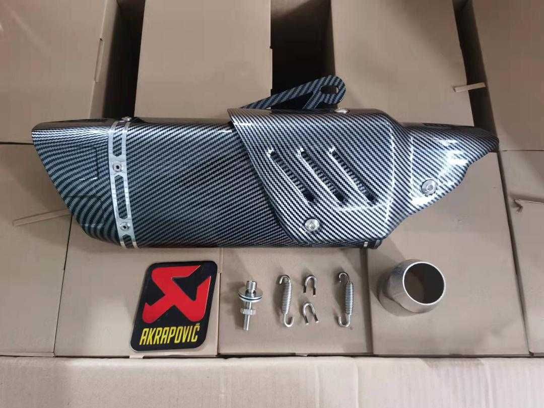 Ауспух Akrapovic Мотоциклет Мотор Пистов Скутер Гърне Спортно Спортен