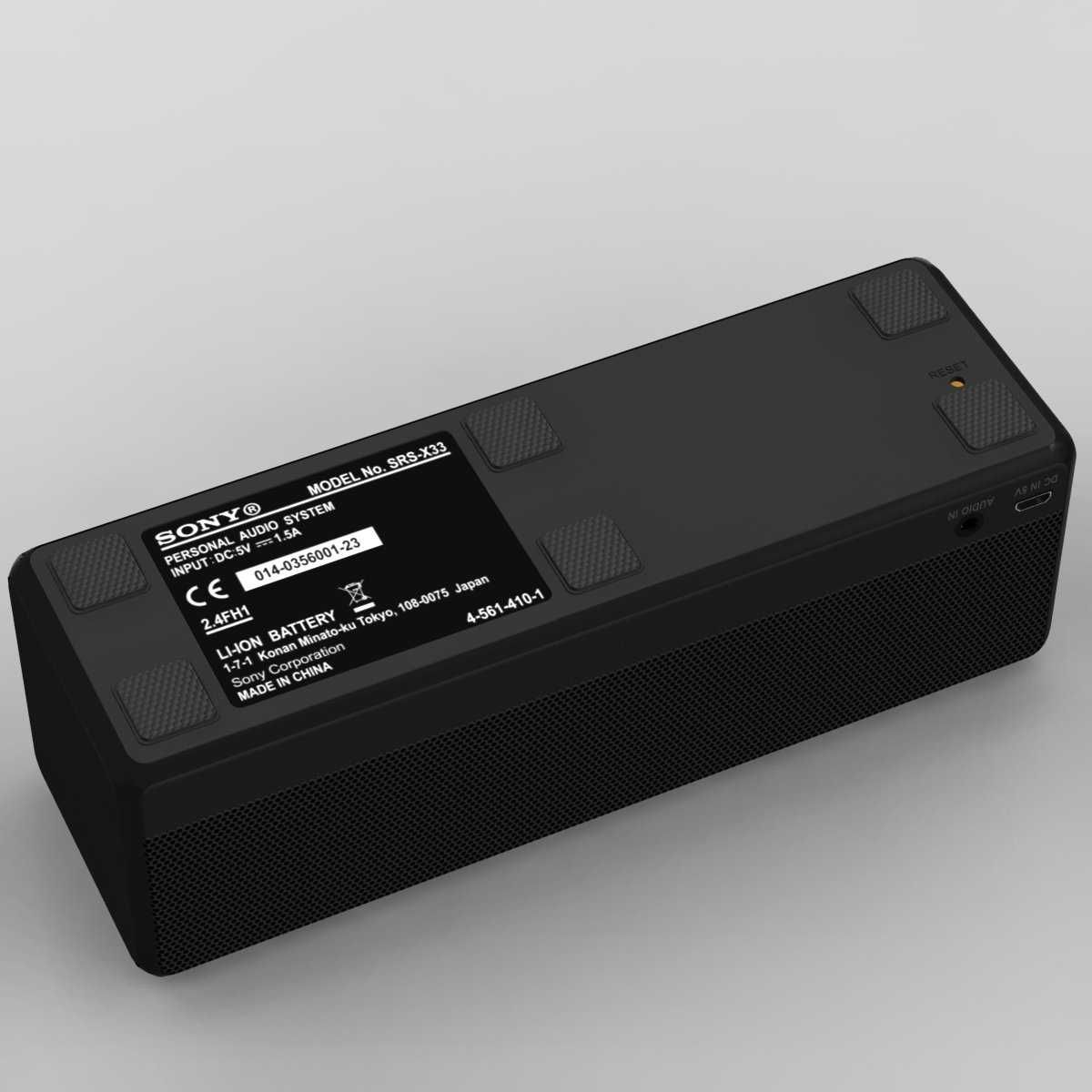 Sony SRS-X33 - оригинална Японска мощна портативна Bluetooth® колонка