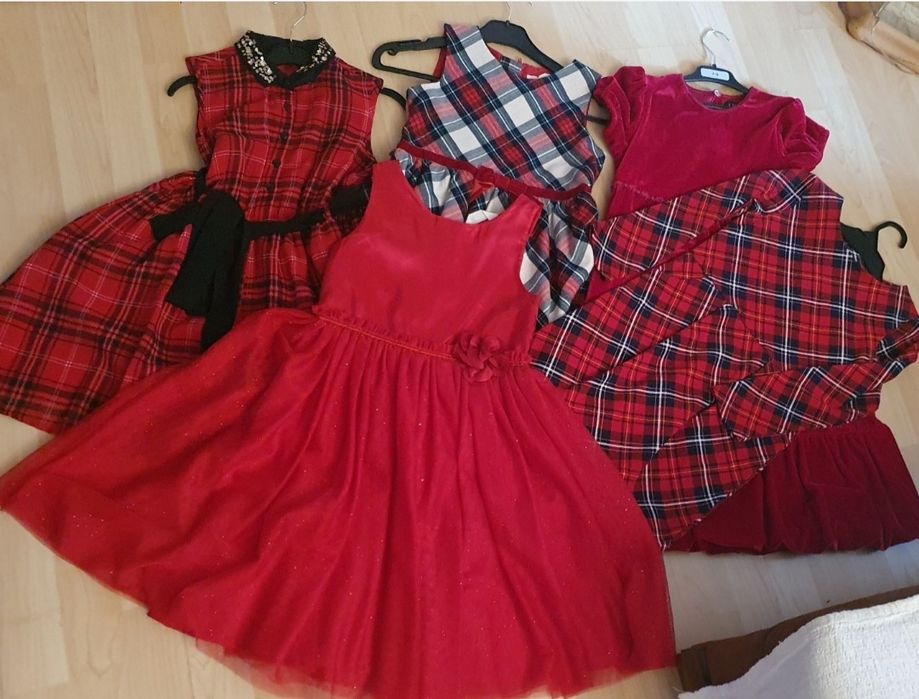 Rochi serbare/ Crăciun fete 7-10 ani