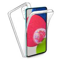 Прозрачен 360-градусов кейс за Samsung Galaxy A52/s/A53/S22/Plus/Ultra