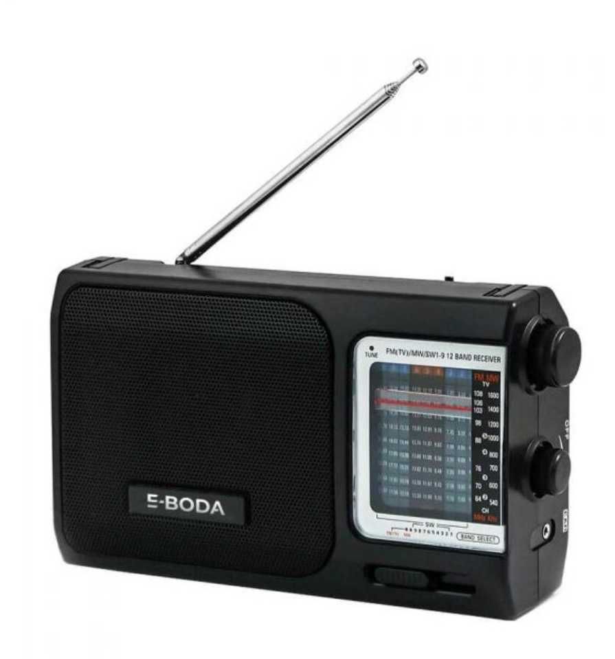 Портативно радио E-Boda, ново, запечатано, гаранция