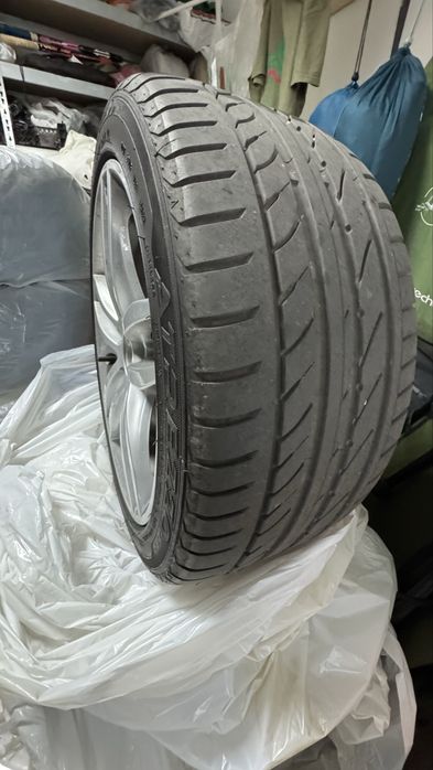 Jante Mercedes originale 17 inch + anvelope Michelin Pilot Sport SV
