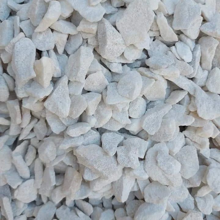 Spartură de Marmură Albă,Piatră Naturală pentru  Decor ,Peisagistică