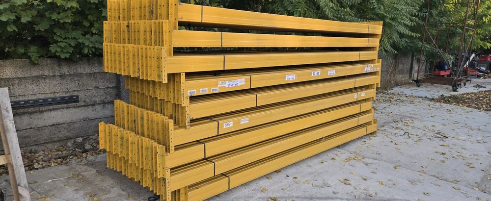 Rafturi metalice pentru paleți industriale