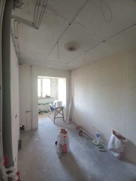 Штукатурка стен под маяк.