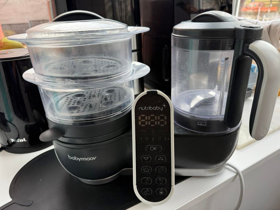 Babymoov aparat de gatit la aburi+ blender