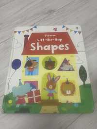 Carte pentru copii, Usborne, Lift-the-flap Shapes, 3+ ani