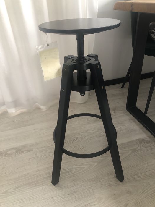 Scaun bar negru -1 buc