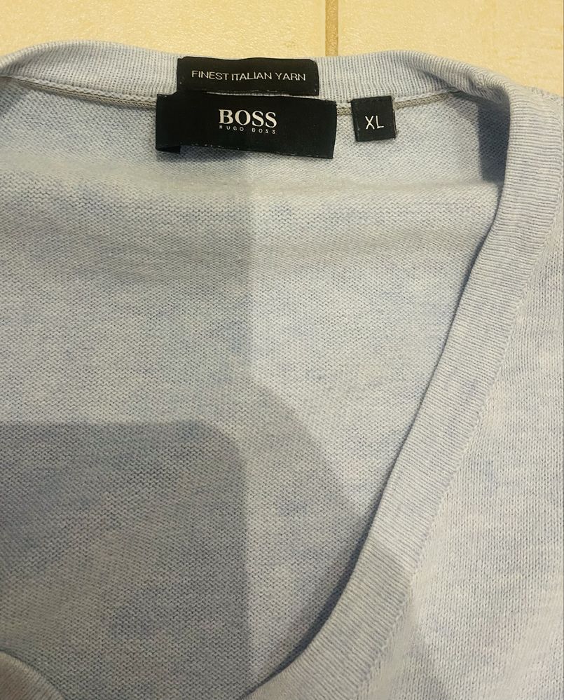 Pulover bluza Hugo Boss lana XL