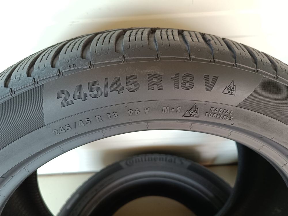 4бр зимни гуми спорт пакет 245/45/18/275/40/18/Continental winter cont