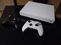 Xbox one x cu 2 controllere și 5 jocuri