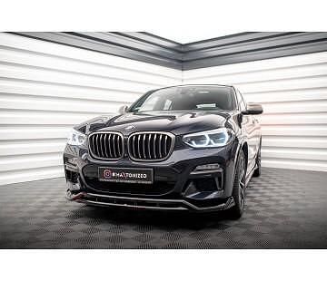 Спойлер за предна броня maxton design за bmw x4 g02 m-pack (2018-)