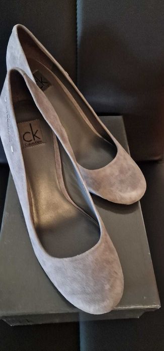 Pantofi clasici de dama cu toc, Calvin Klein, 40