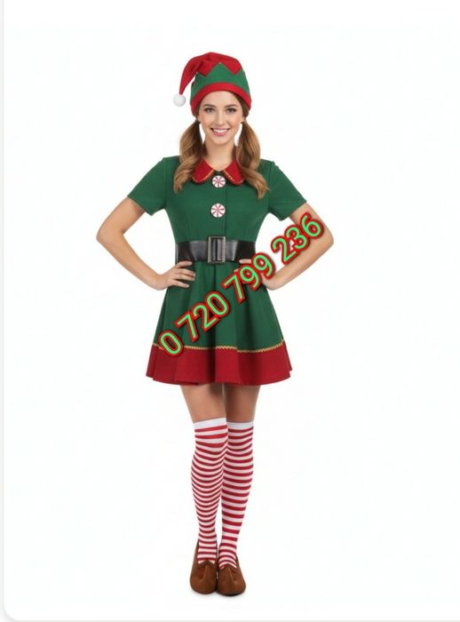 Costum spiridus pentru copii 1 -15 ani