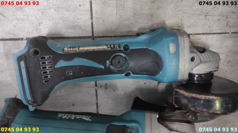 flex polizor unghiular original makita DGA 452 functional fara piulita