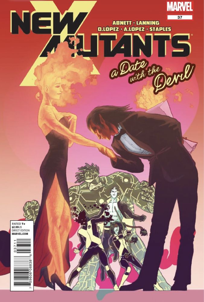New Mutants #37 "A Date with the Devil!"