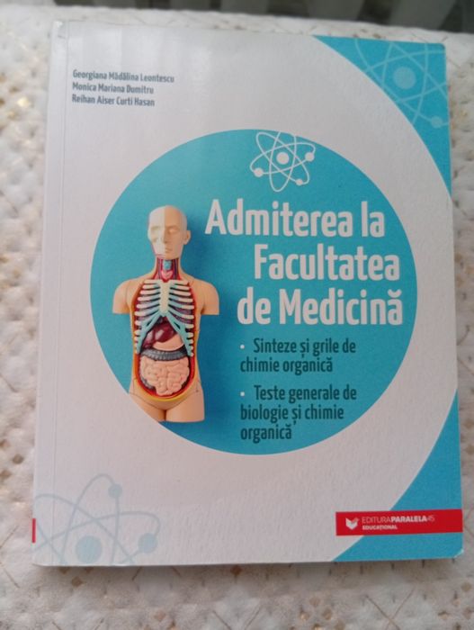Manual pentru Admiterea la facultatea de medicina