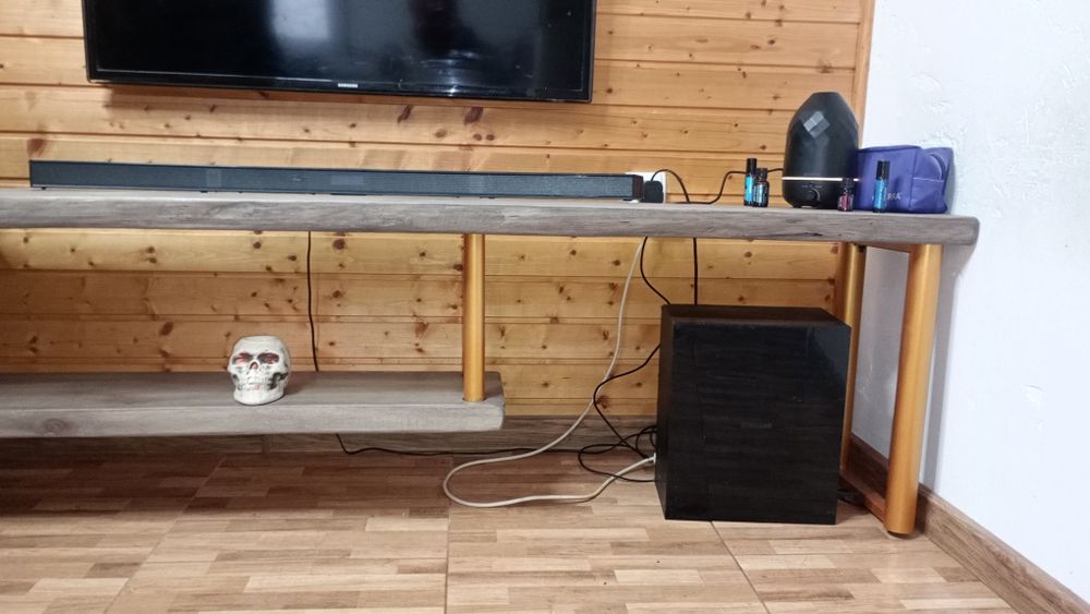 Lemn masiv stejar tv stand sufragerie