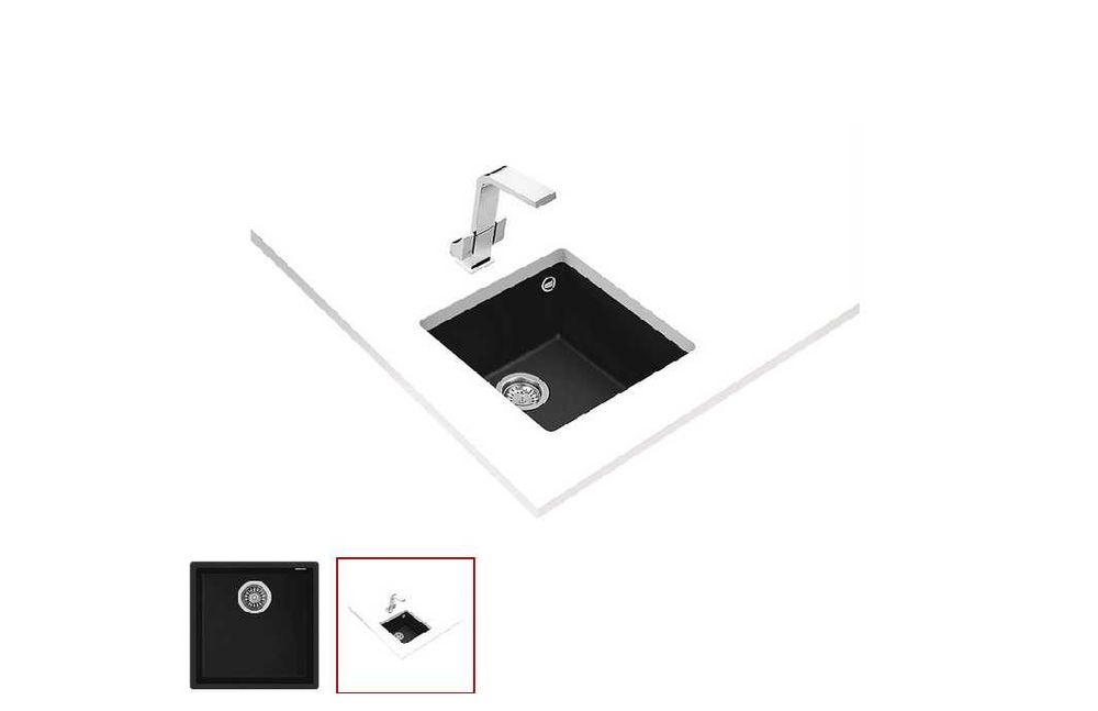 Гранитна мивка TEKA SQUARE 40.40 TG чисто нова