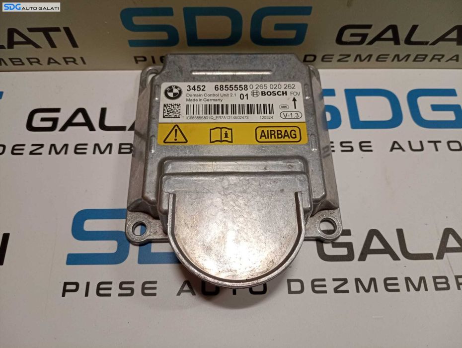 Unitate Modul Calculator Airbag BMW Seria 3 F30 F31 2010 - 2019 Cod 6855558 0265020262 [M6273]