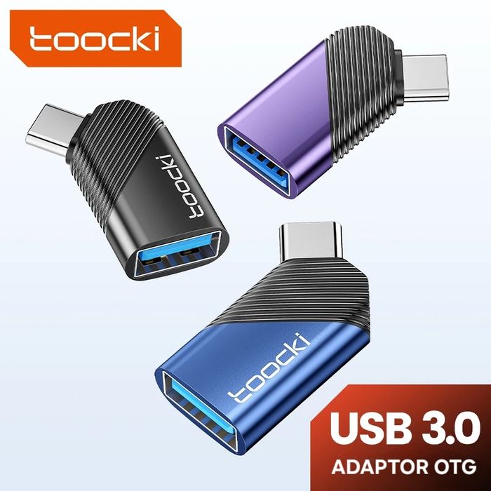 Set 3 adaptori, diferite modele: Usb/UsbC/Iphone. 10A/Transfer Date