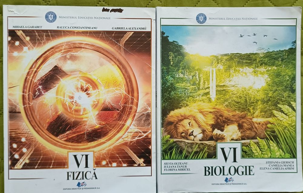 Manuale clasa a VI-a noi sau utilizate