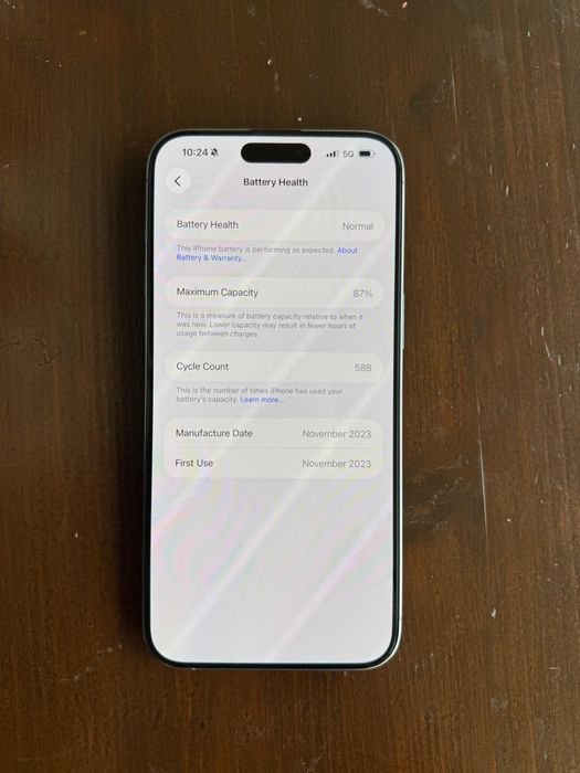 iPhone 15 Pro Max Natural Titanium 256GB