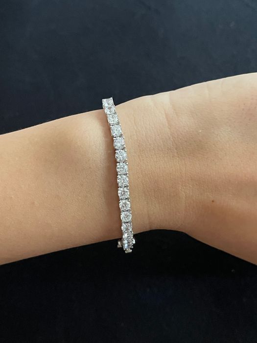 Brățară argint 925 sterling silver cu diamante