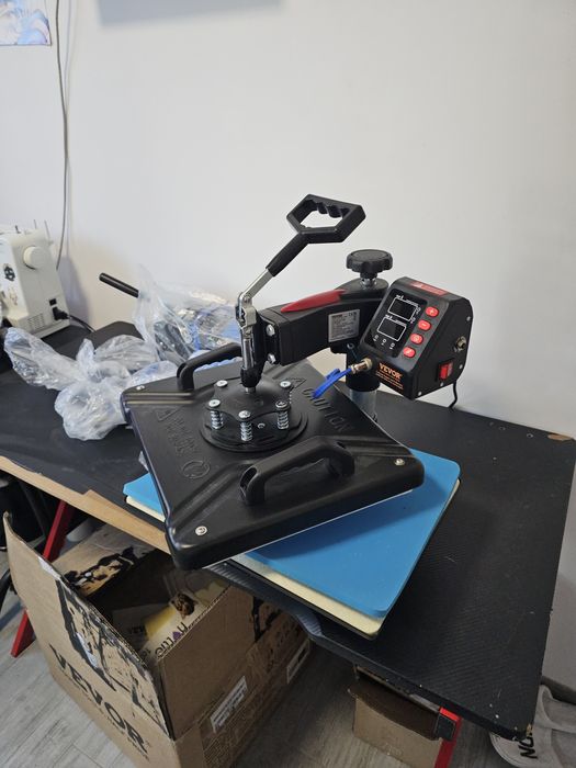 Presa termina Vevor, heat press sublimare