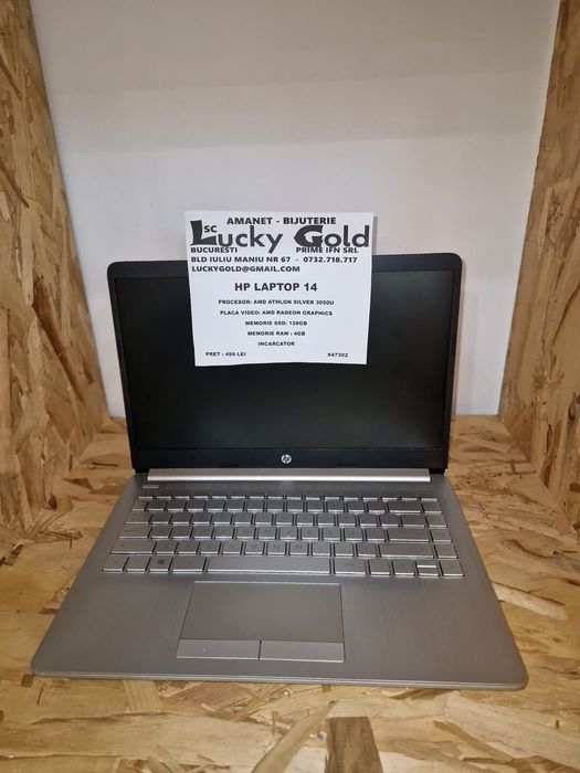 HP 14 AMD Athlon Silver 3050U 4Gb #47302